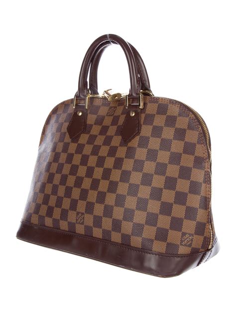 louis vuitton alma damier ebene